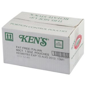 Fat Free Italian Dressing | Corrugated Box