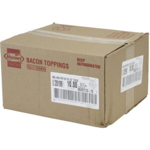 Cooked Extra Bacon Topping, 1/2″ | Corrugated Box