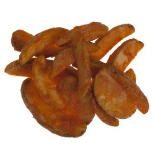 Id-6-5# Fries Seasoned Wedge 8 Cut | Raw Item