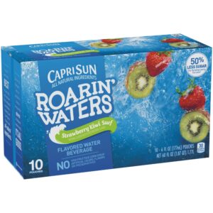 Strawberry Kiwi Roarin’ Waters Capri Sun | Packaged