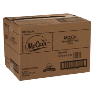 1/4″ SS Xling Fries | Corrugated Box