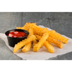 Crinkle Cut French Fries | Styled