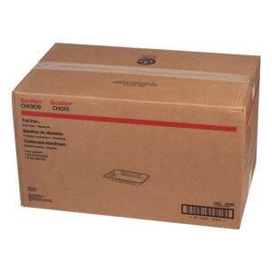 Full-size Foil Steam Pan | Corrugated Box