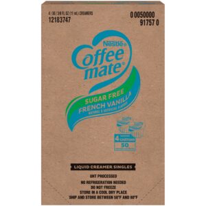 Sugar Free French Vanilla Creamer Cups | Corrugated Box