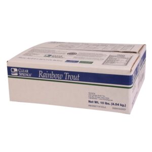 Rainbow Trout Fillets | Corrugated Box