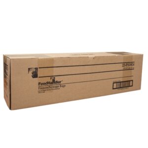 BAG PLAS FREZER STORAGE 18X24 CLEAR | Packaged