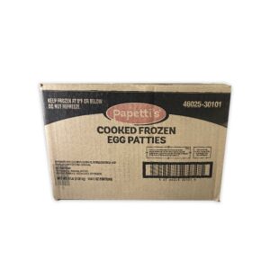 Scrambled Egg Patty | Corrugated Box