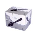 Finesse Black Plastic Spoons - Gordon Restaurant Market