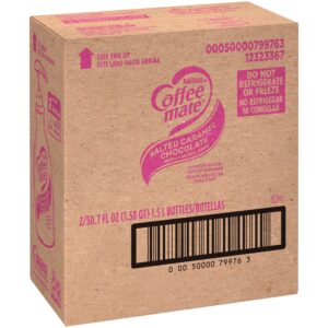 Salted Caramel Chocolate Non-Dairy Liquid Creamer | Corrugated Box