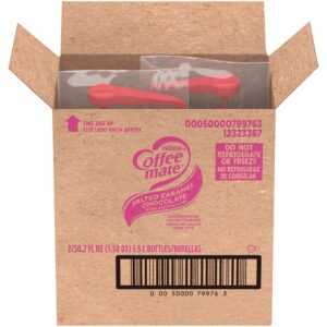 Salted Caramel Chocolate Non-Dairy Liquid Creamer | Packaged