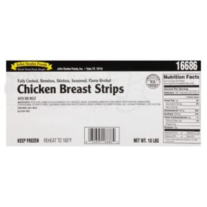 CHIC FAJITA FLAME BROILED STRIPS | Corrugated Box