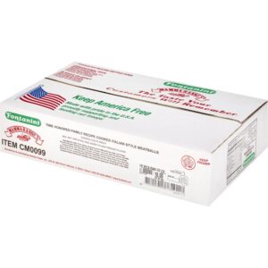 Beef & Pork Meatballs | Corrugated Box