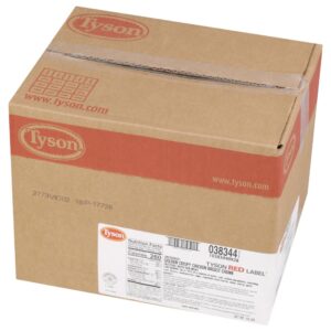 Breaded Chicken Breast Chunks | Corrugated Box