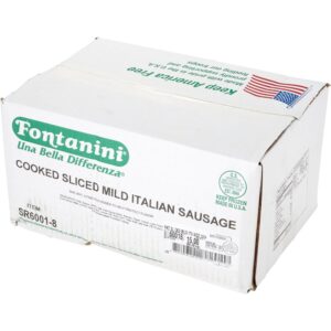 Cooked Sliced Sausage | Corrugated Box