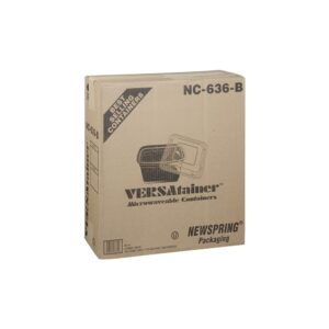 6×6 Square Containers with Lids | Corrugated Box