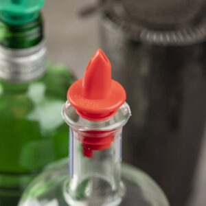 Red Liquor Pourers | Styled