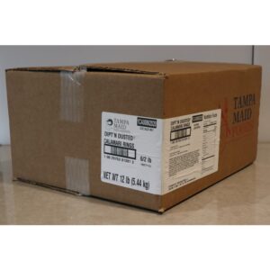 Calamari Ring Dipt ‘N Dusted | Corrugated Box