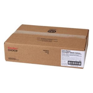 Norwegian Atlantic Salmon Fillets | Corrugated Box