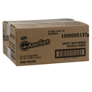 Spicy Battered Pickle Fries Appetizer | Corrugated Box