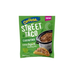 Ortega Street Taco Carnitas Crockpot Sea | Packaged