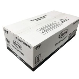 White Votive Candle | Corrugated Box