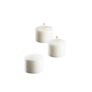 White Votive Candle | Styled