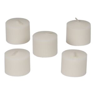 White Votive Candle | Raw Item