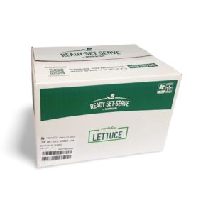 Finely Shredded Lettuce | Corrugated Box