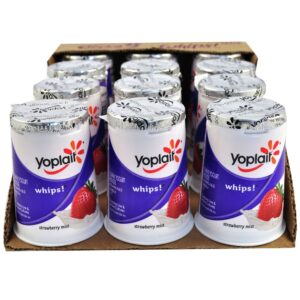 Whips Low Fat Strawberry Yogurt Mousse | Packaged