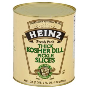 Sliced Kosher Dill Pickles | Packaged