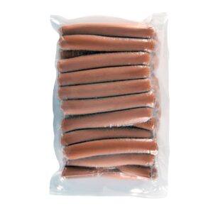 Beef Franks, 6 Inch 8 count per lb. | Packaged