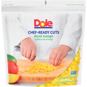 Frozen Mango Cubes | Packaged