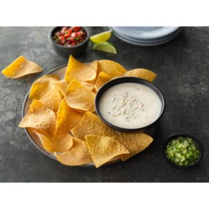 Jalapeno & Red Pepper White Cheese Dip | Styled