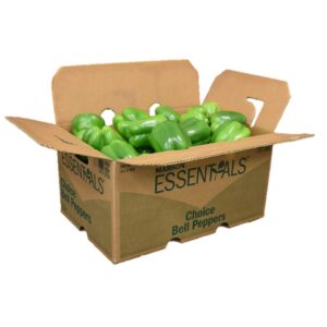 Large Green Bell Peppers | Packaged