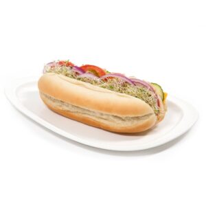 ROLL HOAGIE 8 1/2″ 3 OZ WHITE | Styled