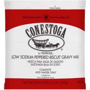 Low Sodium No MSG Pepper Gravy Mix | Packaged