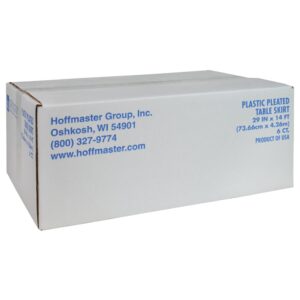 SKIRT TBL PLAS HNTR GRN 29″X14′ 6CT | Corrugated Box