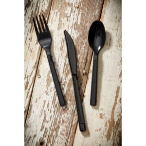 Black Plastic Spoons, XHWT | Styled