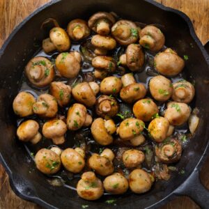 Button Mushrooms | Styled