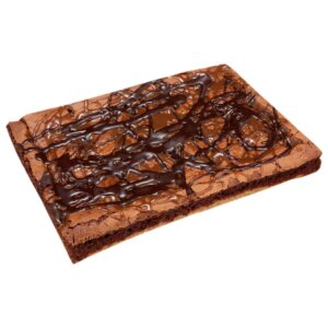 Salted Caramel Brownie with Pretzel Crust | Raw Item