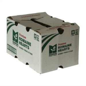 Romaine Lettuce Hearts | Corrugated Box