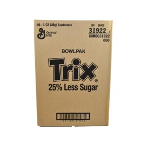 Reduced Sugar Whole Grain Trix Cereal Bowls | Corrugated Box