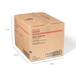 12 – 14 oz. Clear Plastic Cups | Corrugated Box