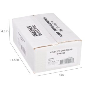 CHEESE CHED YEL SHRP LOAF 2-5#AVG | Corrugated Box