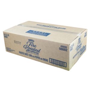 CORN SWT RSTD W/PEPP & ONION 2.5# | Corrugated Box