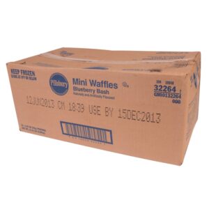 Mini Blueberry Waffles | Corrugated Box