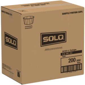 2 oz Paper Souffle Cups | Corrugated Box