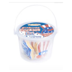 Patriotic Iced Cookies, IW | Packaged