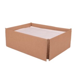 Floral Pattern White Placemats | Packaged