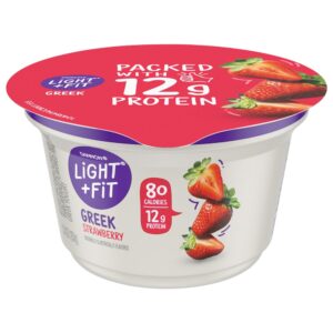 Non Fat Strawberry Greek Yogurt | Packaged